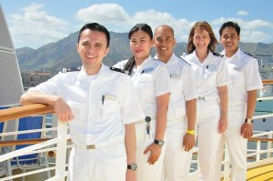 Cruise ship staff recruitment