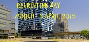 Recruiting Day a Zurigo – 8 aprile 2015