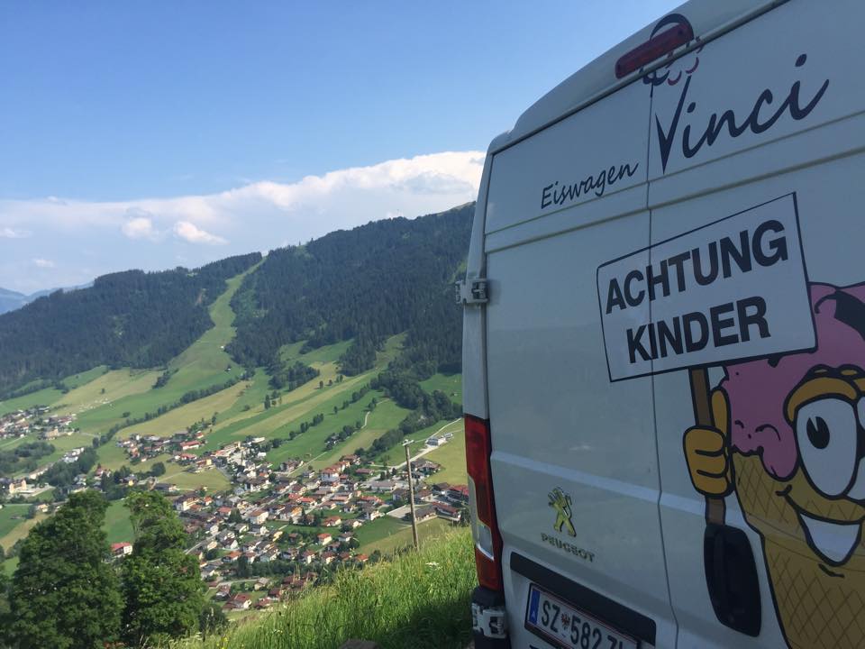 Gelateria ambulante in Austria offre lavoro